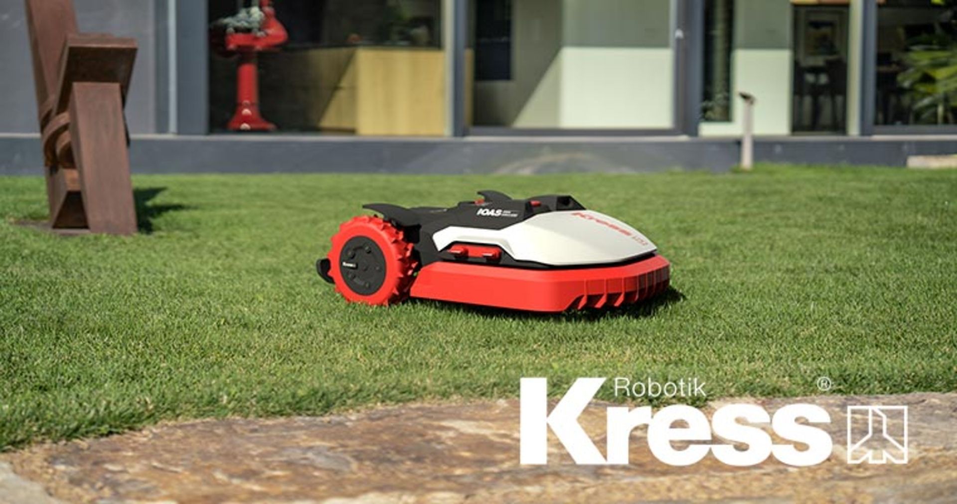 Aktionsbild Kress Frühjahrsaktion 2025 Mähroboter