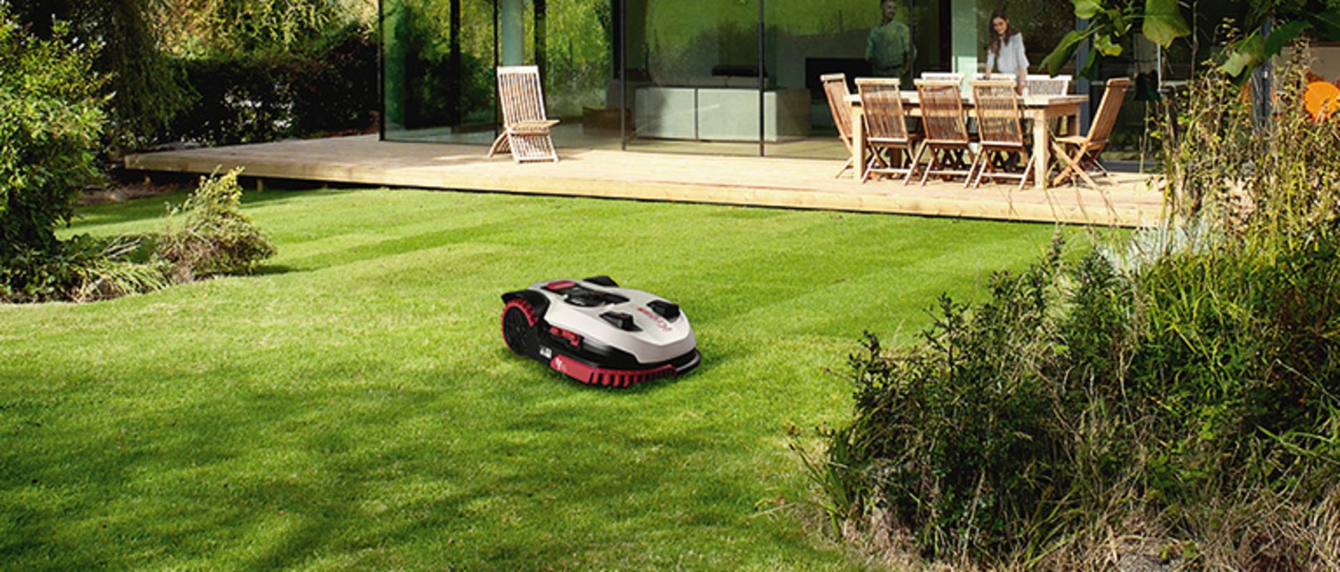 Kress Mähroboter im Einsatz